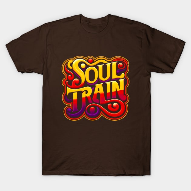 Soul Train T-Shirt by Woah_Jonny